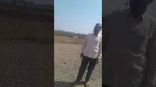 preview picture of video 'Nagar Beed Parli vaijnath New Railway line work is going on near Parli vaijnath railway station'