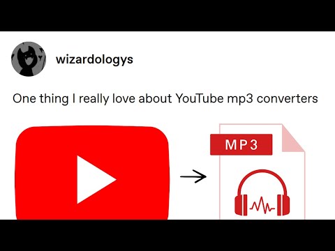 I love YouTube mp3 converters