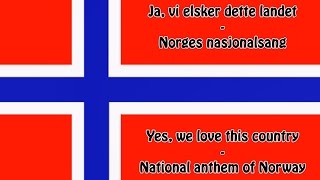 National anthem of Norway - Norges nasjonalsang (NO/EN lyrics)