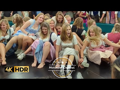 All the arena beauties are on the Devil's Wheel Oktoberfest /Teufelsrad Oktoberfest Munich