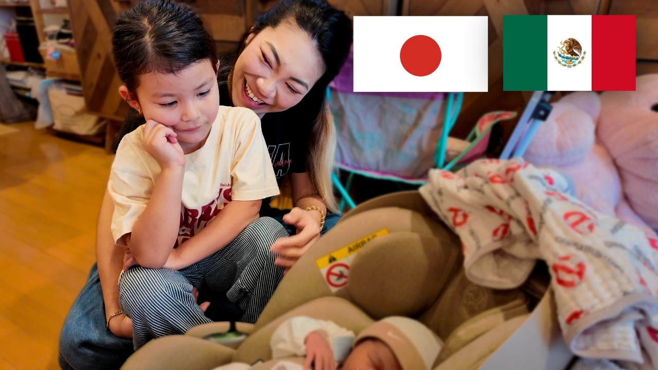 Mi Hija Conoce a su Hermano 🇯🇵🇲🇽