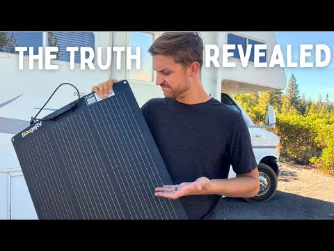 We Tried 1000 Watts of Flexible Solar on our RV