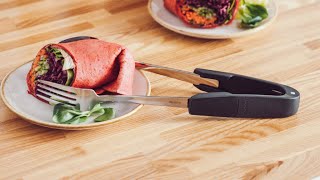 Anytongs: Turns Flatware Into Kitchen Tongs (2-Pack)