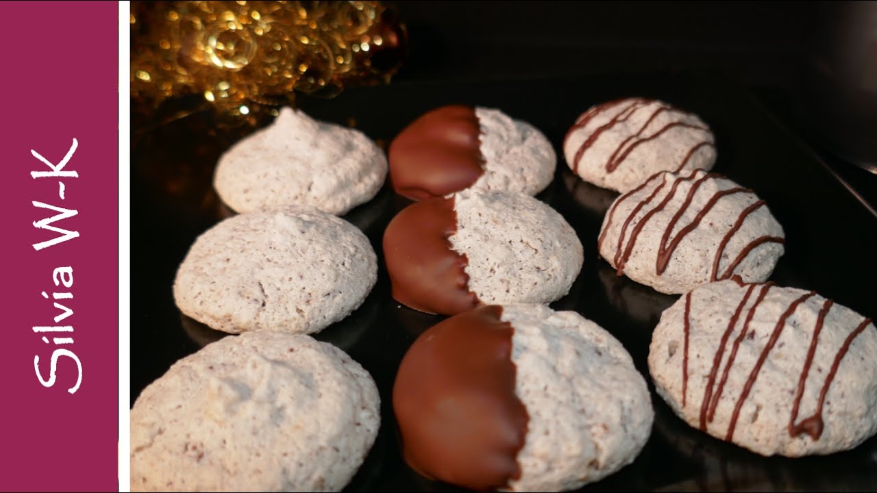 Marzipan-Nuss-Makronen - Einfache Rezepte Marzipan-Nuss-Makronen - Einfache Rezepte