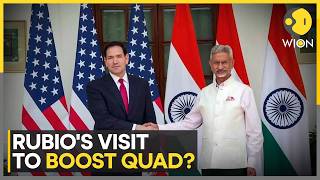 US Secretary Rubio Attends Quad Foreign Ministers Meeting in India