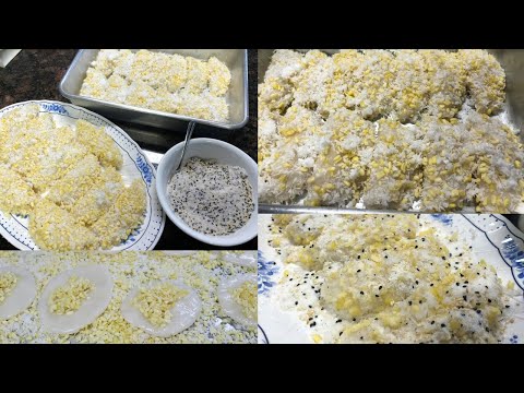 Khmer Dessert របៀបធ្វើនំពពាយ Nom Popeay (Poh Pier) Cambodian Mung Beans Dessert Recipe