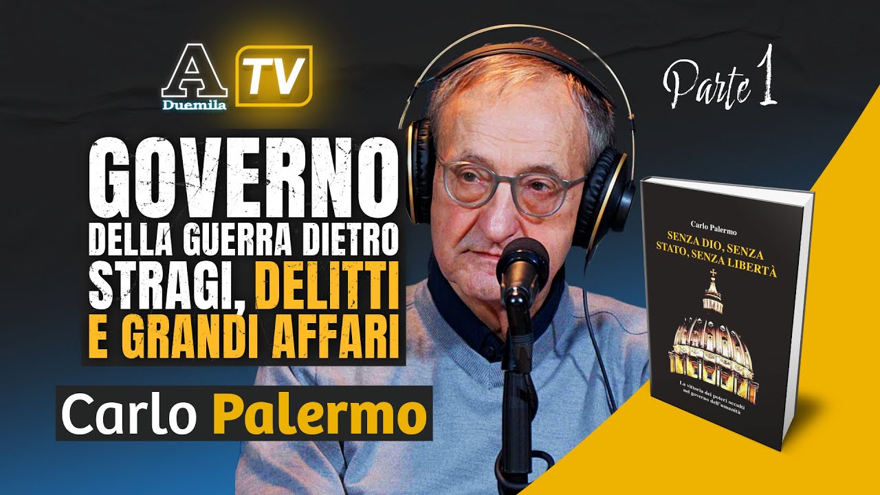 Carlo Palermo: "Governo della guerra dietro stragi, delitti e grandi affari"