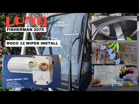 Marine Roco 12 Wiper Install