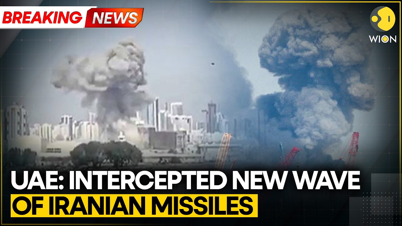 BREAKING: UAE Says It Intercepted New Wave of Iranian Missiles & Drones | WION