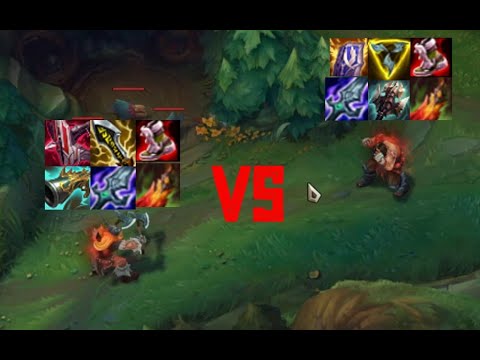 FULL BUILD TEST! Udyr rework vs Olaf!!!