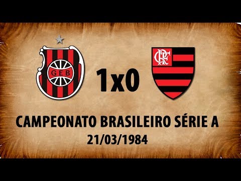 G.E.Brasil 1x0 Flamengo - Campeonato Brasileiro 1984