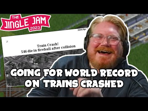 Yogscast Open TTD stream but only the funny bits - Jingle Jam 2023