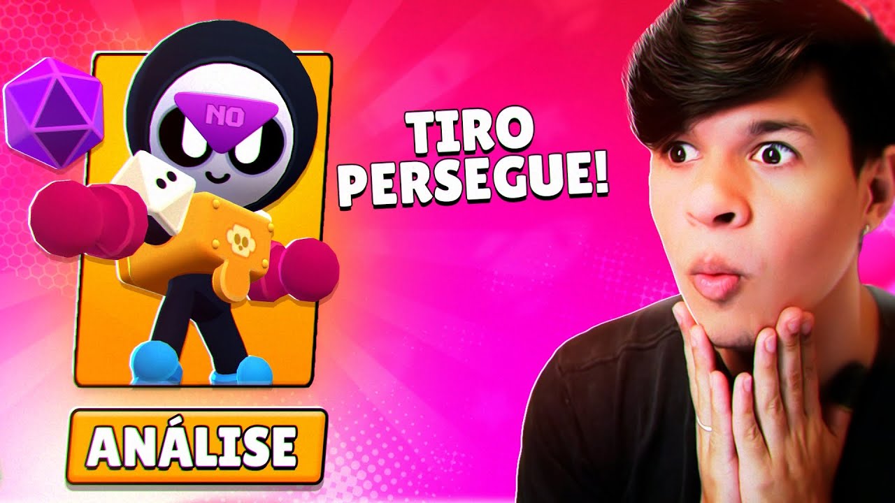 o TIRO dele PERSEGUE o INIMIGO! NOVO BRAWLER MEEPLE