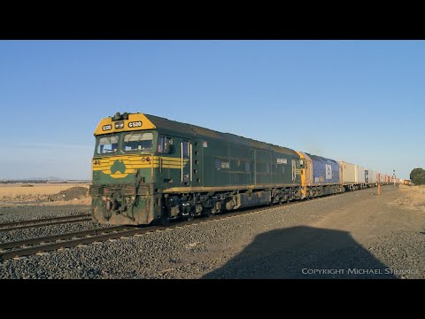 7901V Mildura "Fruit Flyer" Intermodal Containers (18/2/2019) - PoathTV Australian Trains & Railways