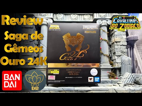 Cloth Myth Saga de Gêmeos Ouro 24K Bandai Review