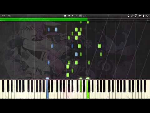 [Synthesia] AKINO & AIKI from bless4 - Gekkou Symphonia (Ending) Piano [Aquarion EVOL]