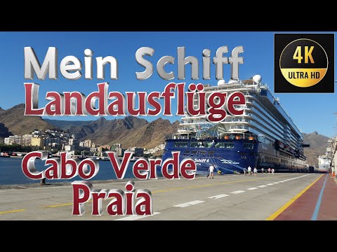 Mein Schiff | Landausflüge | Kapverden | Praia | Tarrafal | 4k, #meinschiff #caboverde #praia