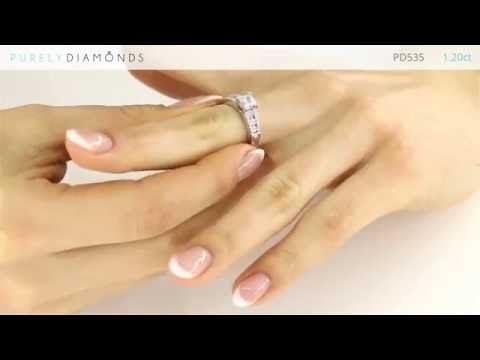 Diamond Ring PD535: 1.20ct - Purely Diamonds