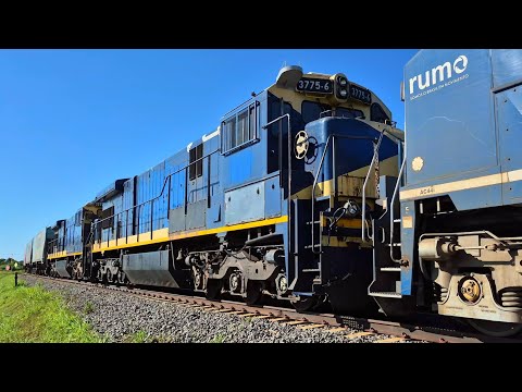 Translado de C30 Ex-MRS chegando em Santa Isabel GO. Ferrovia Norte Sul