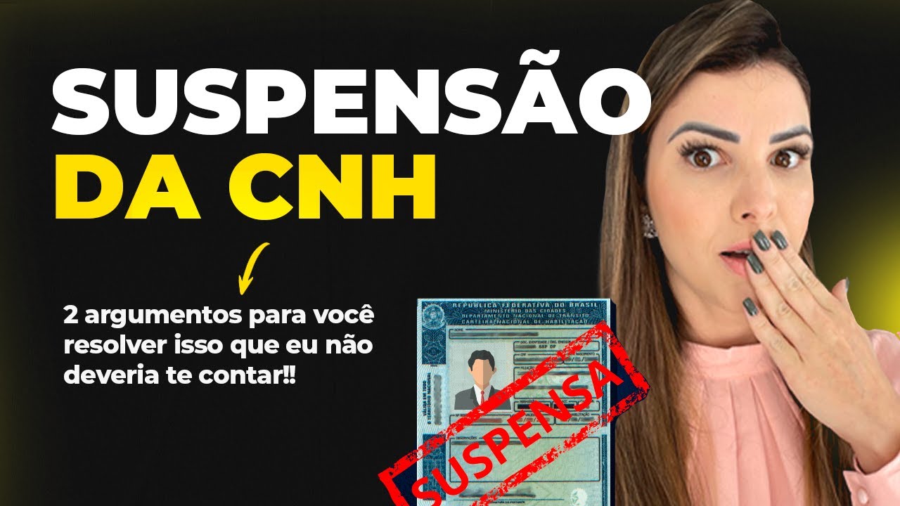 Teve sua CNH suspensa? Saiba o que fazer!