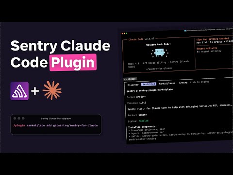 Sentry Claude Code Plugin and Skills