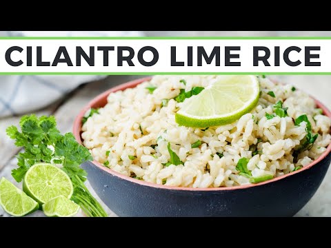 How to Make Cilantro Lime Rice (Chipotle Style)