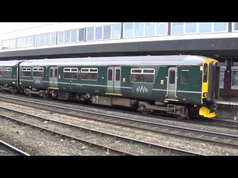 GWR GREEN 150232 AT GLOUCESTER 310116
