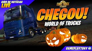 SCS HACKEADA! Os eventos WORLD OF TRUCKS voltaram - Giro de Notícias - [ Live ]