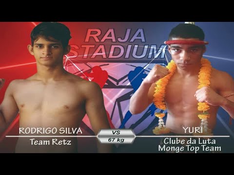 RODRIGO SILVA (TEAM RETZ) vs. YURI (CLUBE DA LUTA) 67 KG - RAJA 38 RAJA MUAY THAI STADIUM