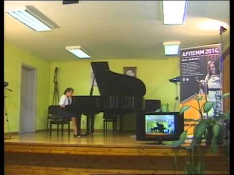 Andjela Tomic - V. A. Mozart Sonata KV545 C dur I stav