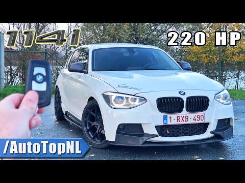 Thumbnail for 220HP BMW 114i F20 REVIEW on AUTOBAHN [NO SPEED LIMIT] by AutoTopNL by Limousine, FIA, Performance car, passa, rall, BMW, rally, Car, Sedans