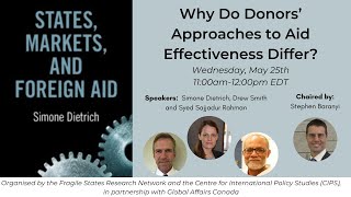 Why Do Donors’ Approaches to Aid Effectiveness Differ?