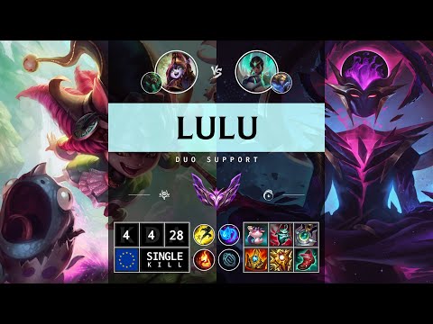 Lulu Support vs Karma - EUW Master Patch 14.13