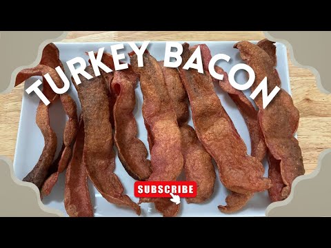 Air fryer turkey bacon in the power X L cooking with Mr. Belle ￼￼
