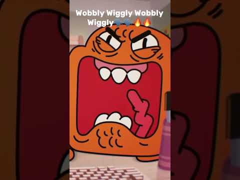 Wobbly wiggly wobbly wiggly 🗣️🗣️🔥🔥🔥 #amazingworldofgumball #travisscott #funny