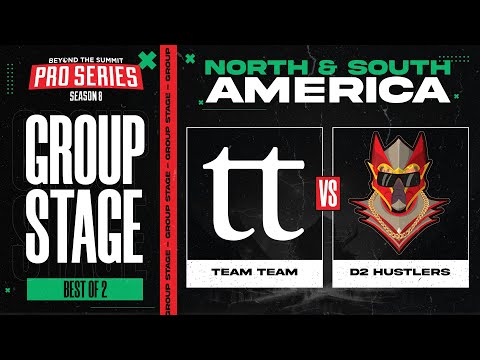 Team Team vs D2 Hustlers Game 1 - BTS Pro Series 8 AM: Group Stage w/ Kmart & ET