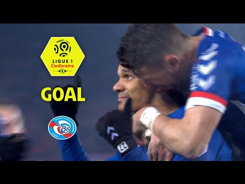 Goal Kenny LALA (79' pen) / RC Strasbourg Alsace - Dijon FCO (3-2) / 2017-18