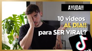 Cuantos VIDEOS tengo que SUBIR a TIKTOK para HACERME VIRAL