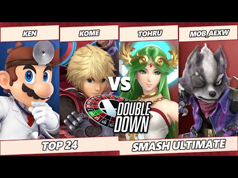 Double Down 2022 Top 24 - KEN & Kome Vs. Tohru & Mob_Aexw - SSBU Ultimate Doubles