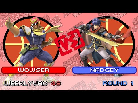 WeeklyVac 48 - SSBU - Wowser (Captain Falcon) vs Nadgey (Ike, Byleth)