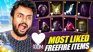 Download lagu Most liked Free Fire Items 😱 - Garena Free Fire Max  mp3