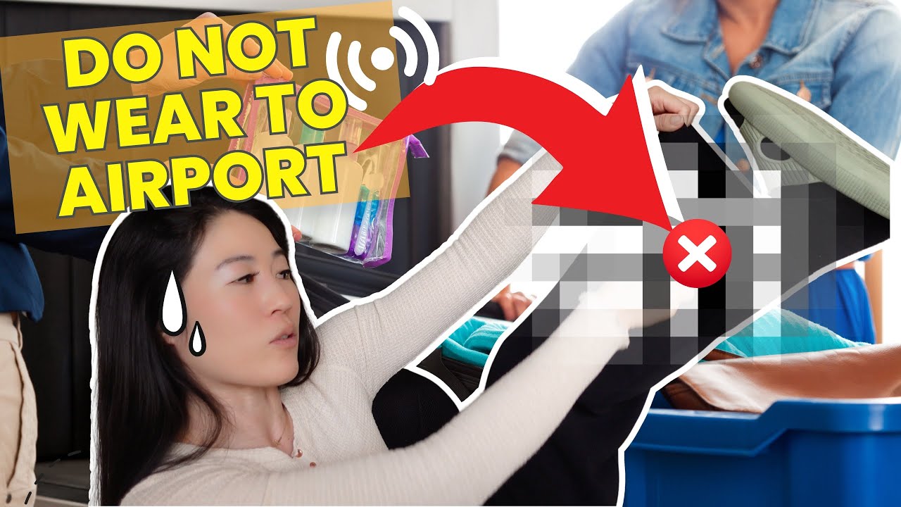 *TSA AIRPORT GUIDE: What NOT to wear through security