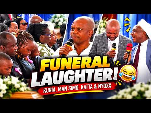 Pastor Kuria, Man Simo, Katta & Nyoxx Leave Mourners in Stitches at Wa My Sister's Funeral 😂