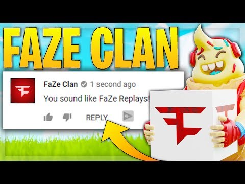 i pretended to be in FAZE CLAN again on fortnite.... Video