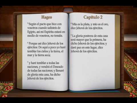 La Palabra de Dios. Hageo. Biblia hablada RV 1960.