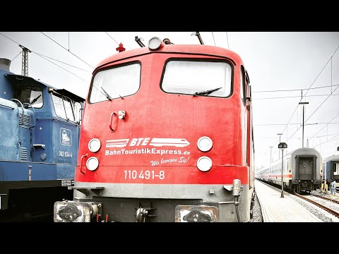 Führerstandsmitfahrt Streckenkunde Seddin nach Berlin Lichtenberg Lok Überführung 4K