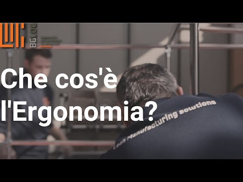 Che cos'è l'ergonomia?