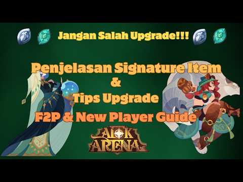 F2P初心者必見！AFK Arenaのシグネチャーアイテムアップグレード完全ガイド