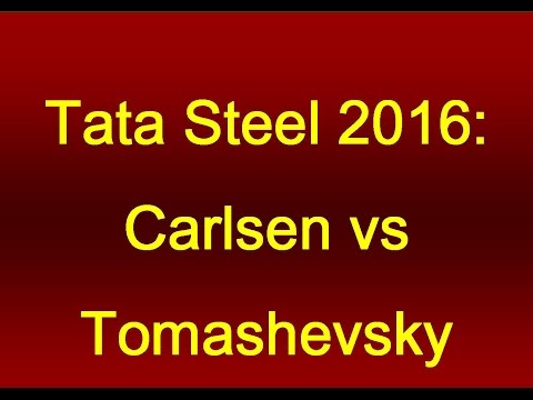 Tata Steel 2016: Carlsen vs Tomashevsky