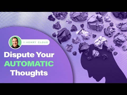 Learn to change your negative thoughts  | Dr. Henry Cloud
